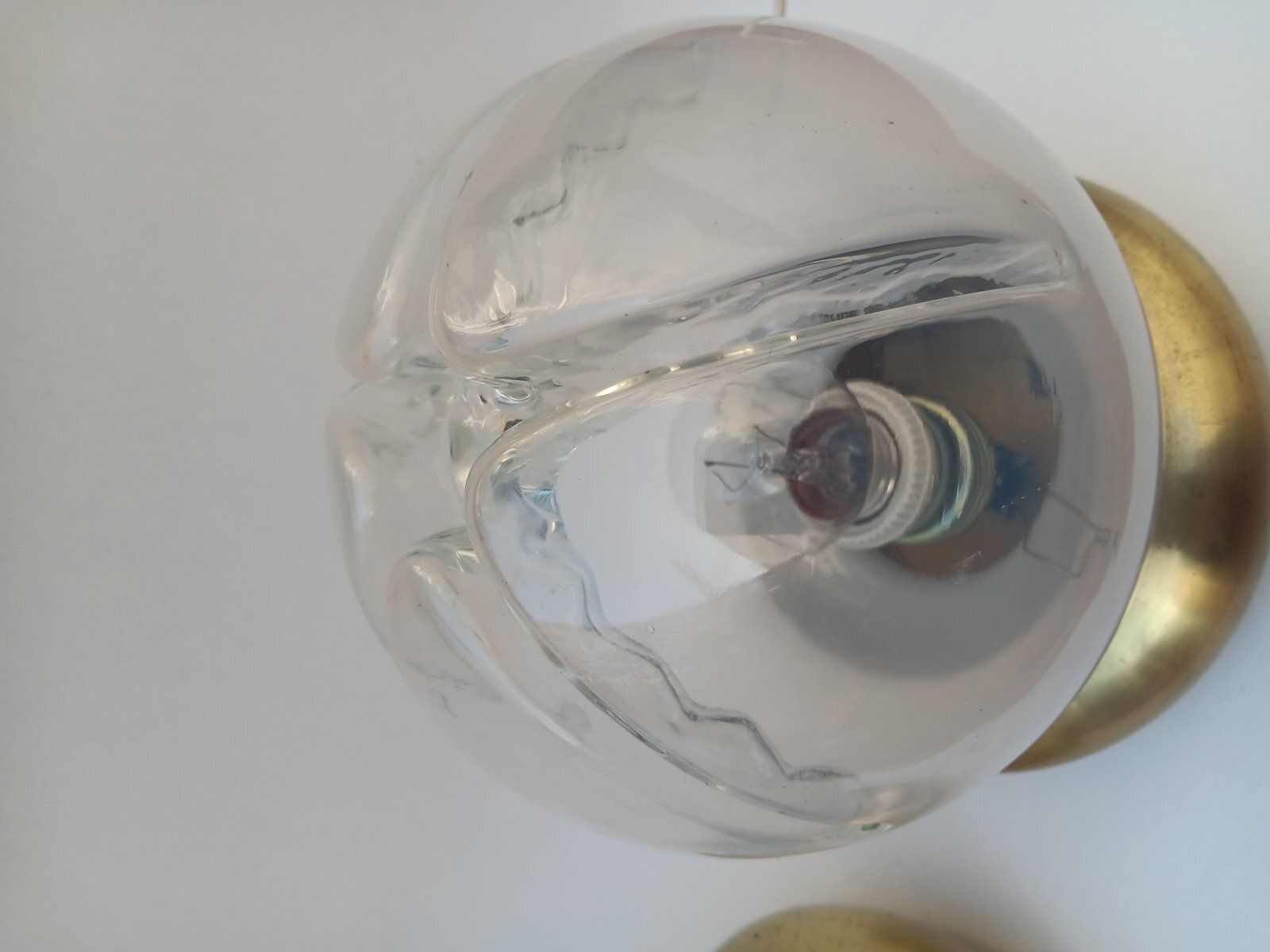Italian Murano Glass Table Lamps, 1970s, Set Of 2 photo 262.0