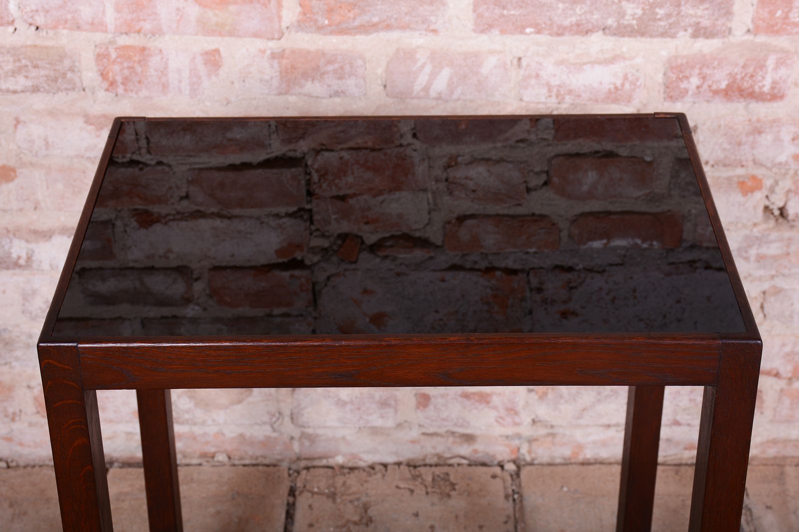 Restored Art Deco Side Table, By J. Halabala For Up Závody, Beech, Czech, 1930s photo 450.0