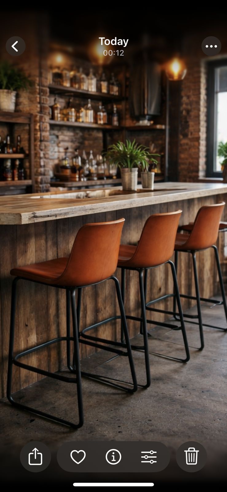 photo vinterior Vintage Bar Stools 72cm Seat – Original Patina – Set Of 4