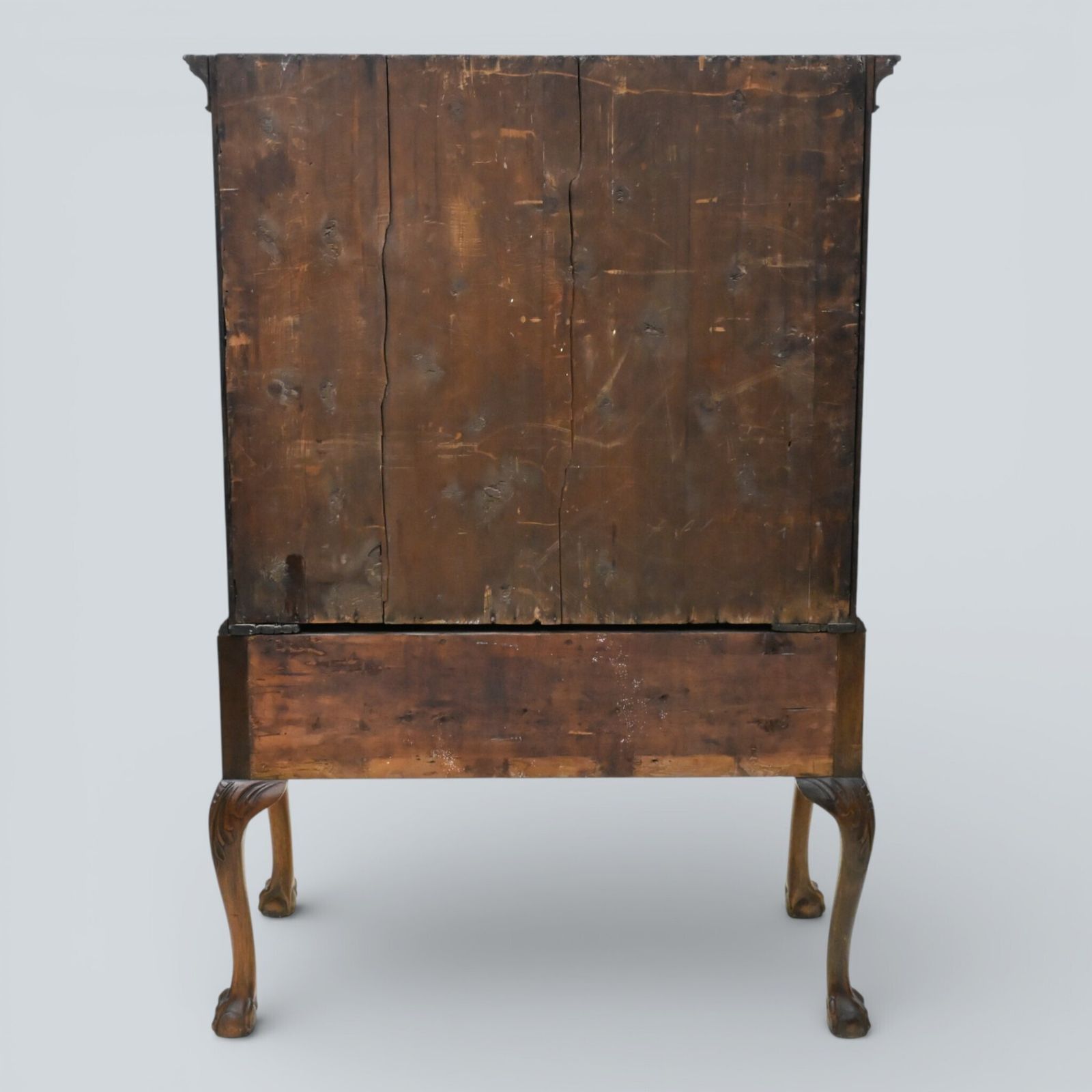 English Georgian Raised Chest Of Drawers Mahogany Cabriole Legs Free Delivery* photo 1347.0