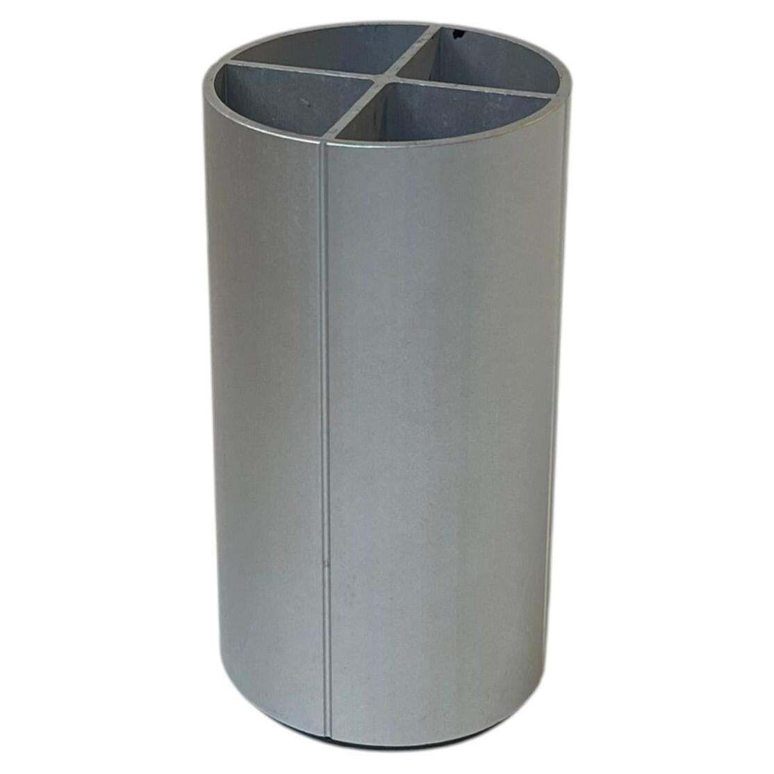 Georg Jensen Minimalist Pencil Holder In Brushed Aluminum