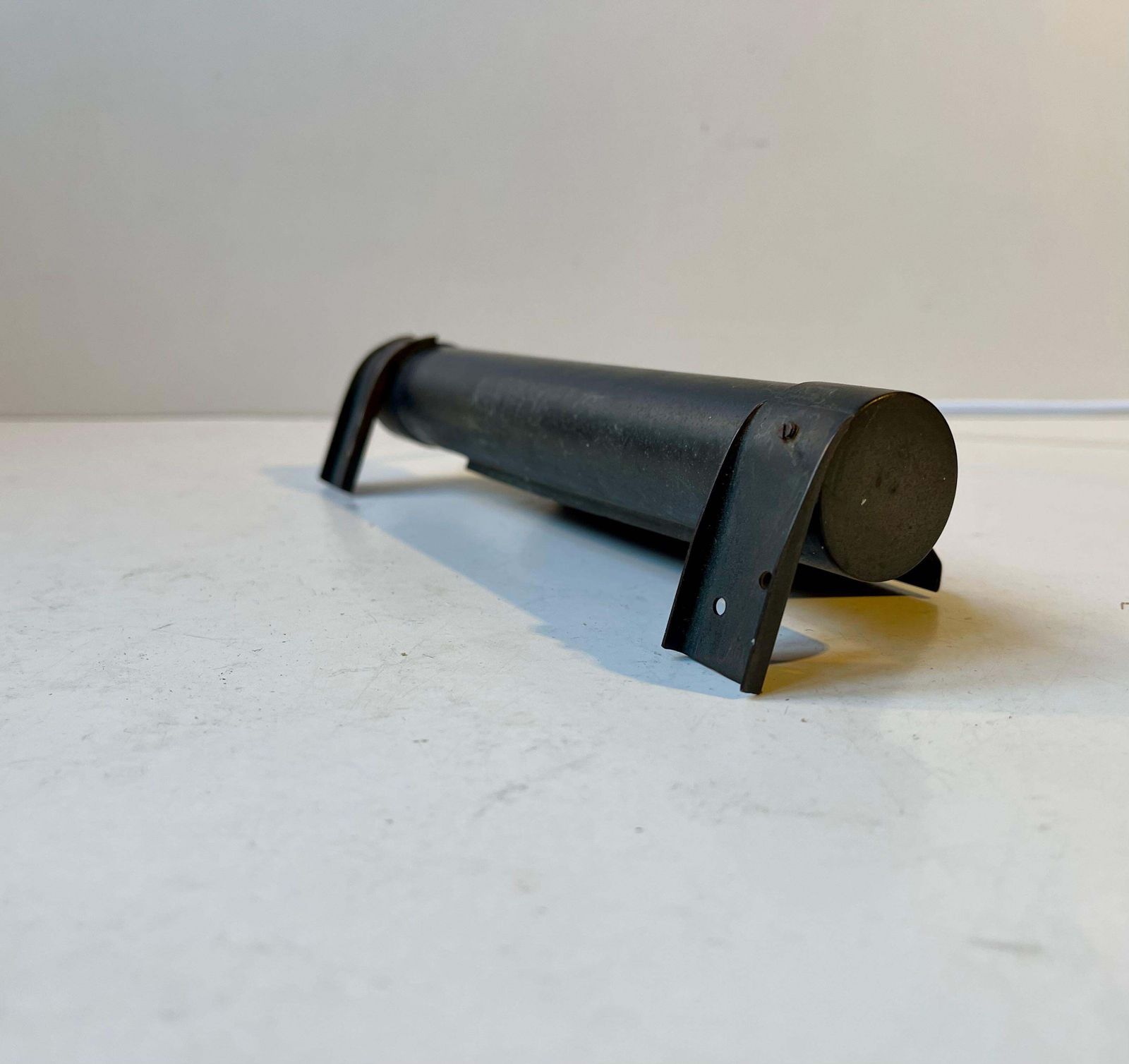 Louis Poulsen 1930s Tube Wall Light In Brass, Bauhaus Era photo for sale
