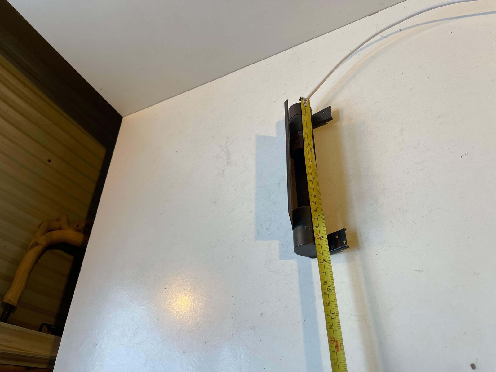 Louis Poulsen 1930s Tube Wall Light In Brass, Bauhaus Era photo vintage