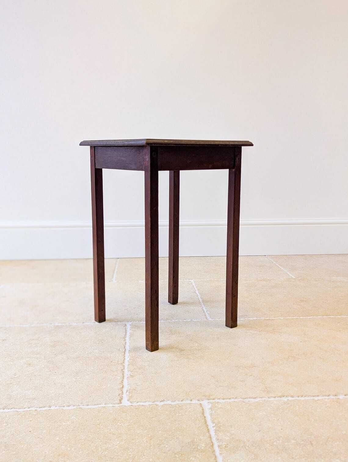 Antique Arts And Crafts Oak Occasional Table C.1920 photo buy