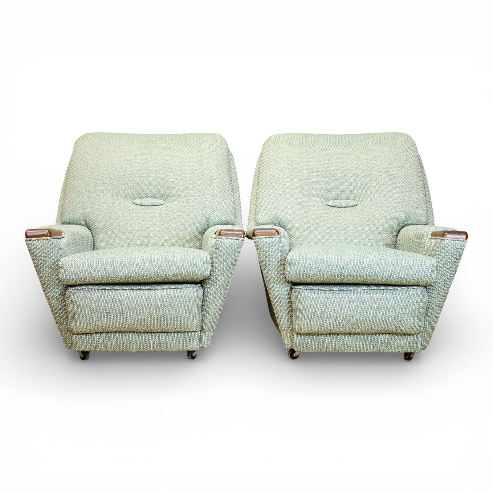 Pair Of Mid Century American Style Armchairs photo furniture