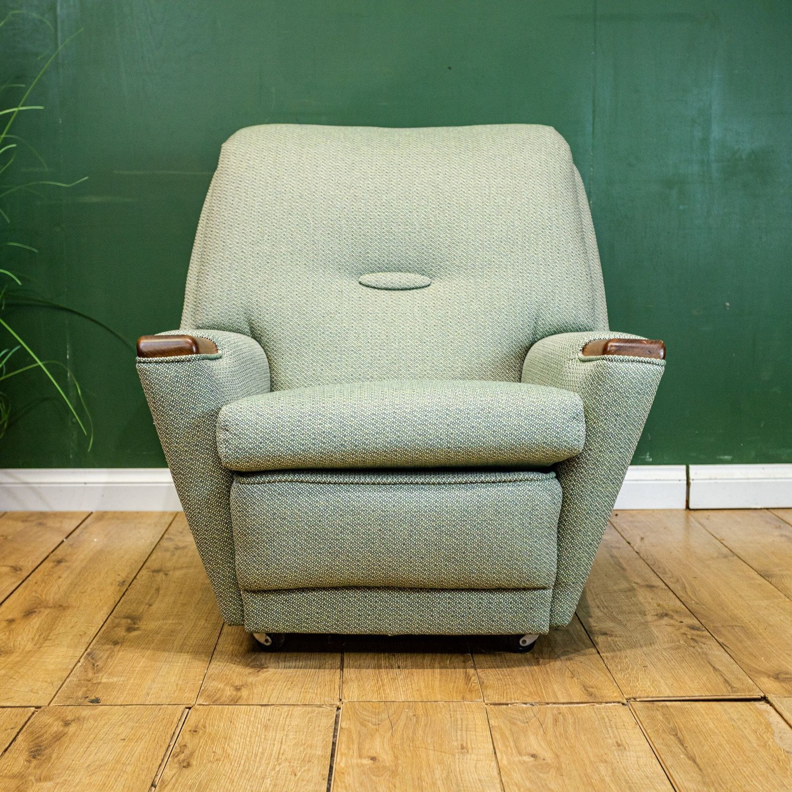 photo for sale Pair Of Mid Century American Style Armchairs