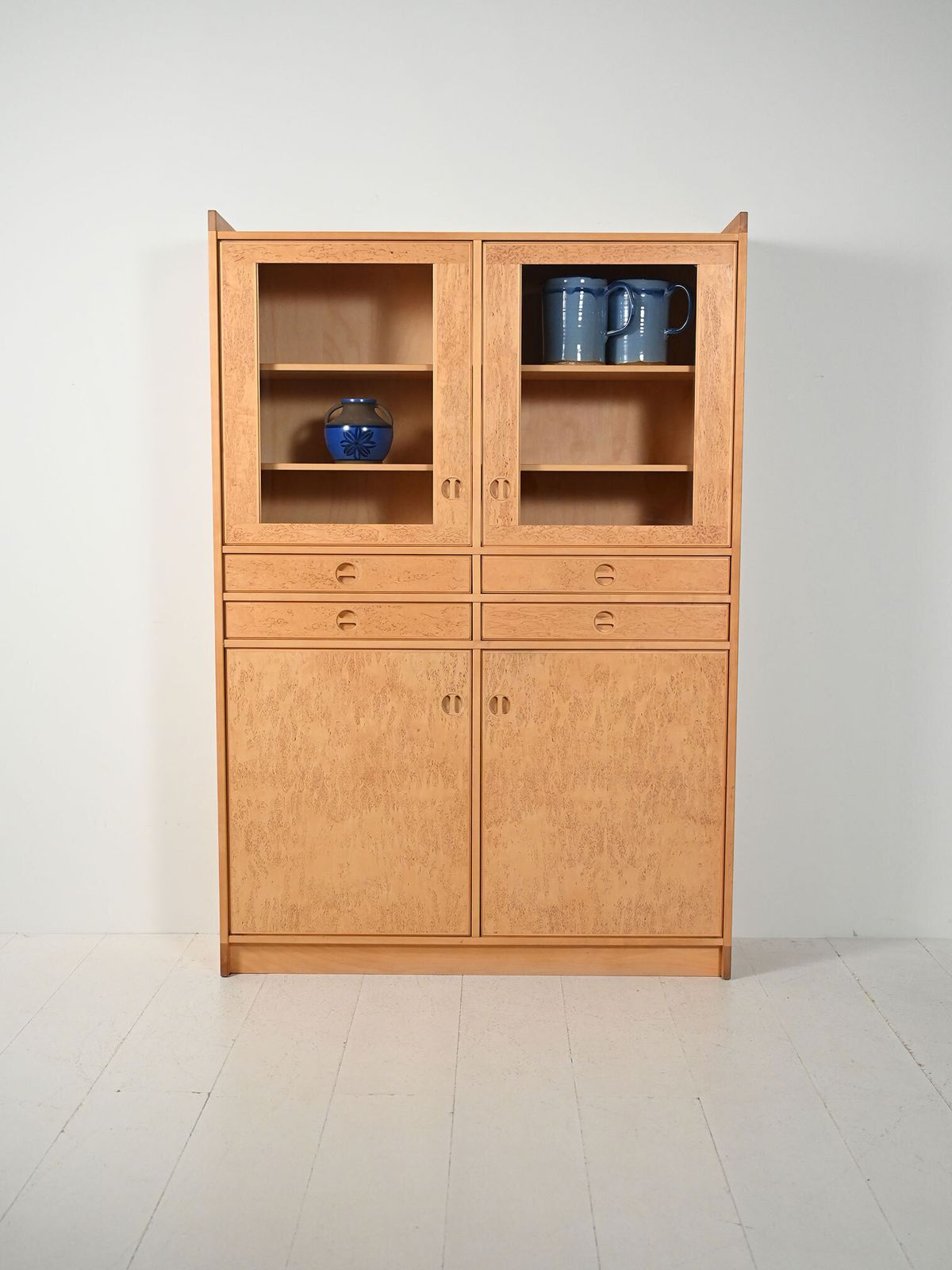 Scandinavian Birch Wardrobe By Göran Malmvall