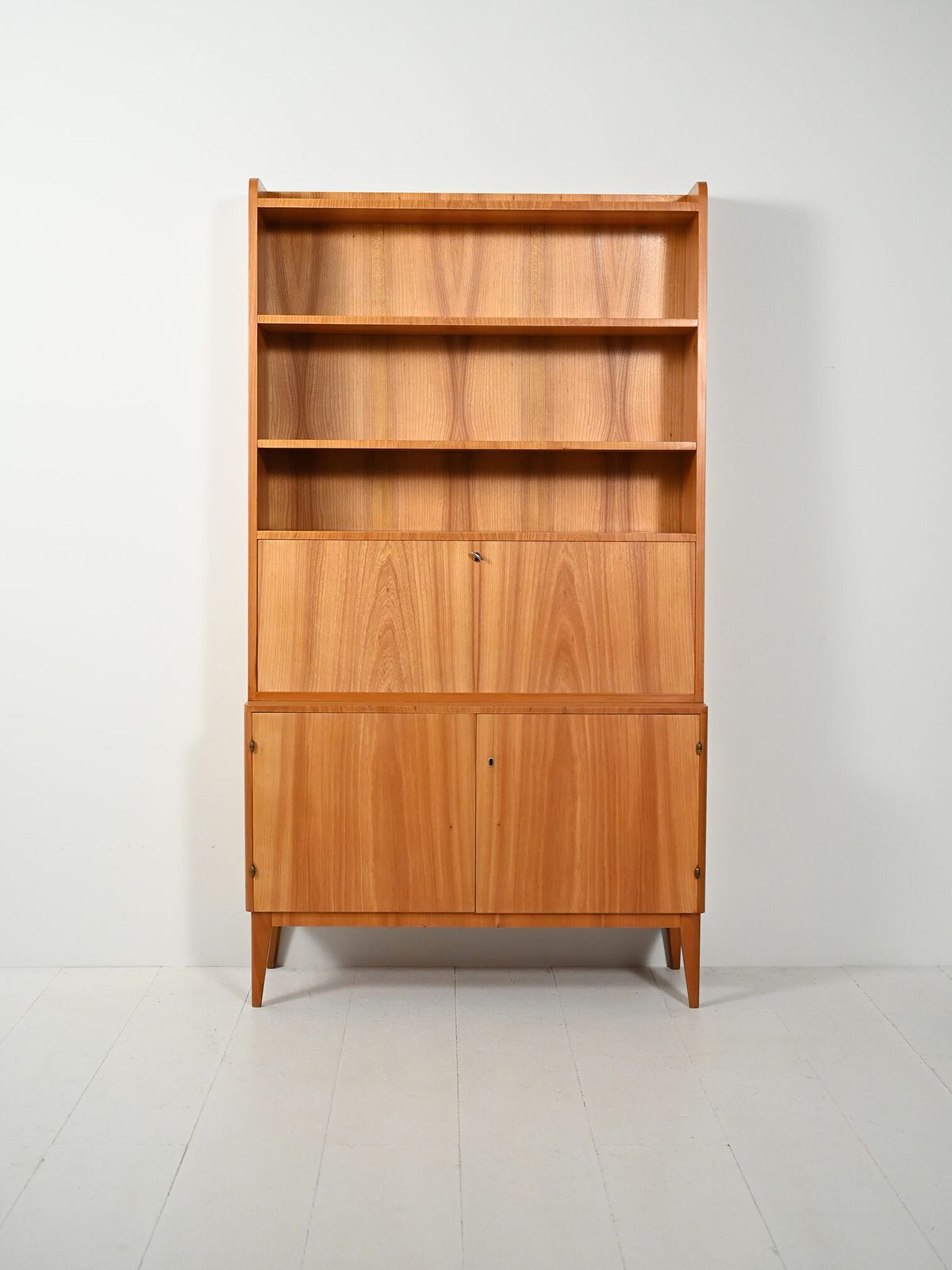 Scandinavian Elm Bookcase From The 1930s And 1940s photo for sale
