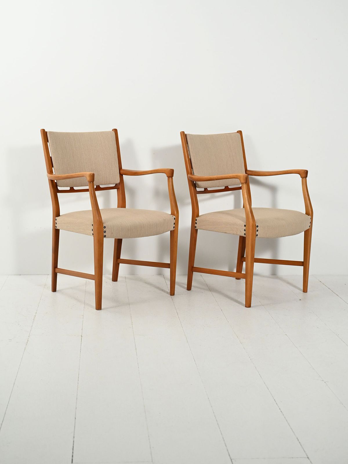 Pair Of “Futura” Chairs By David Rosén In Teak photo Furniture