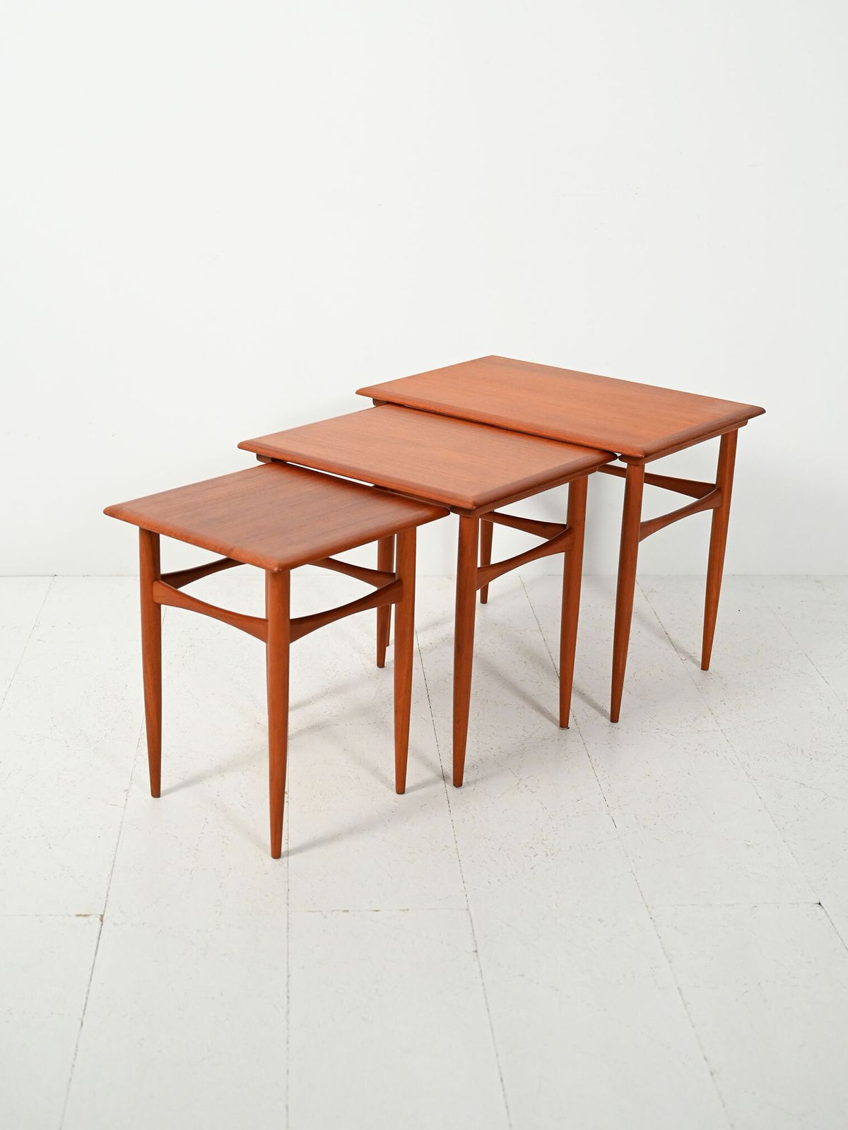 Scandinavian Teak Nesting Tables From The 1950s And 1960s photo furniture