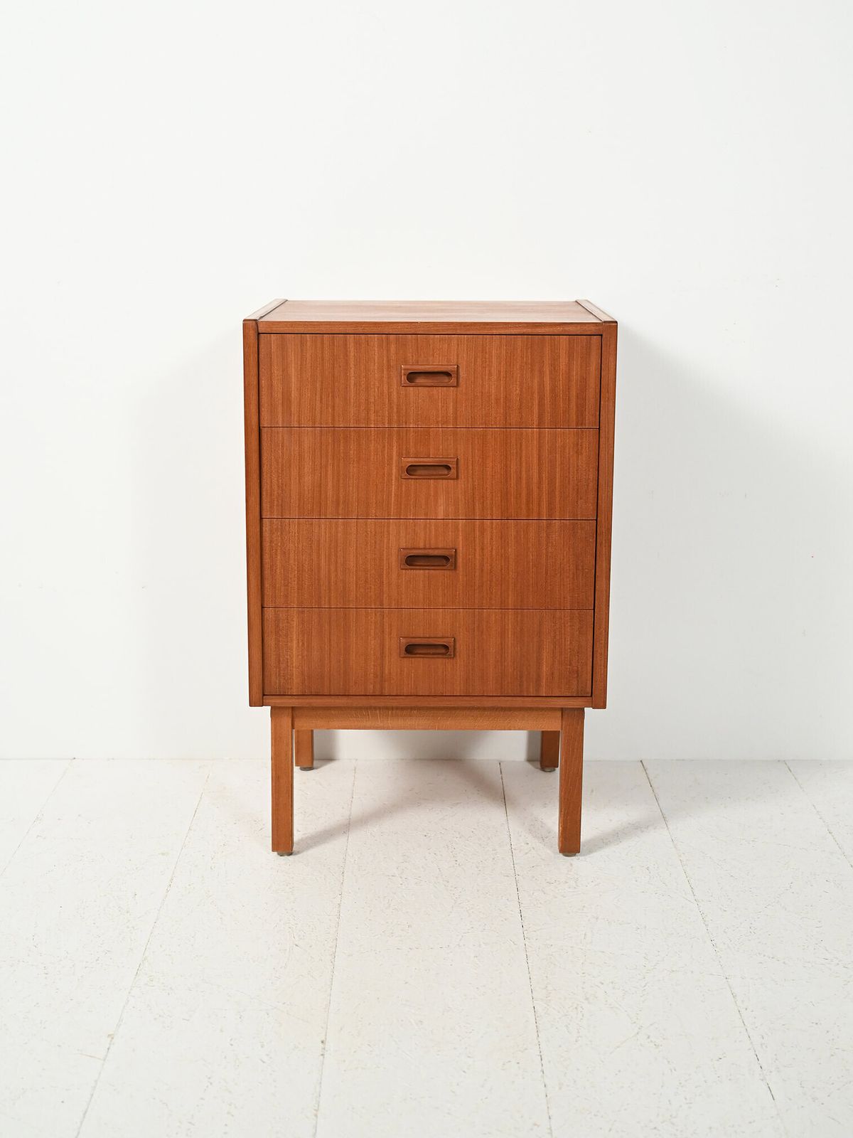 Scandinavian Rationalist Chest Of Drawers In Mahogany photo furniture