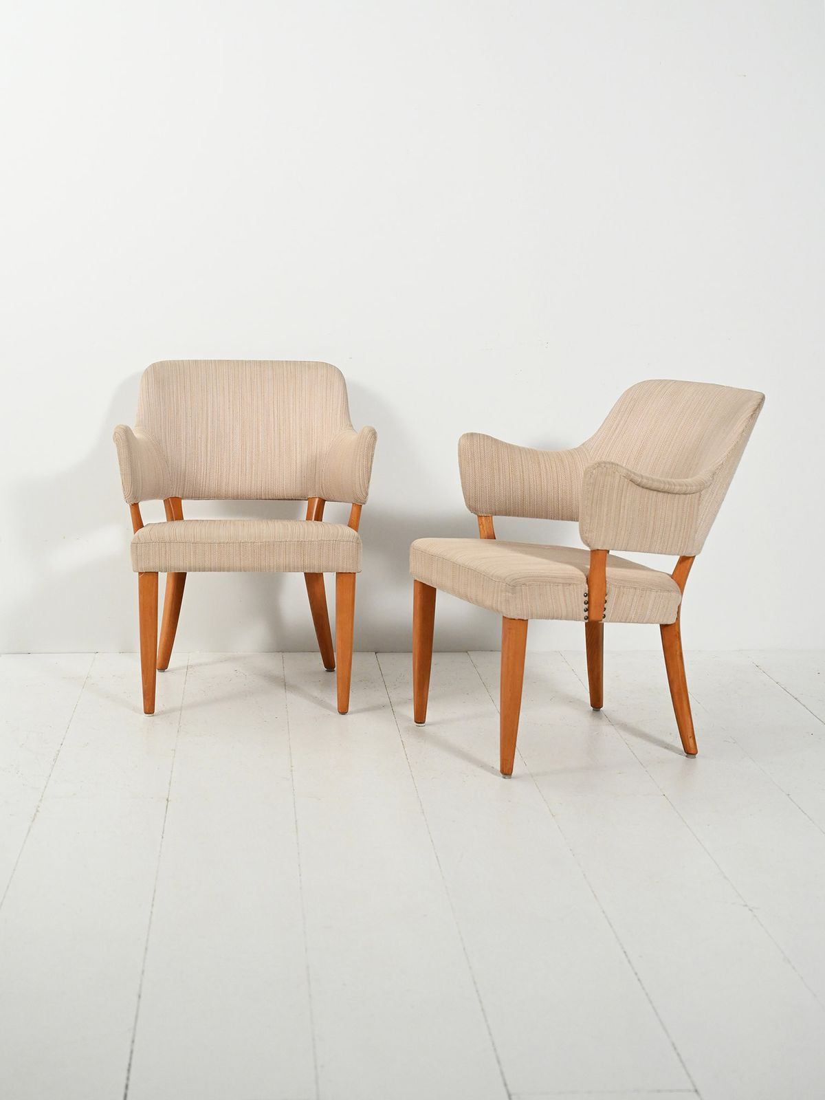 Pair Of “Lata Greven” Armchairs By Carl Malmsten photo furniture