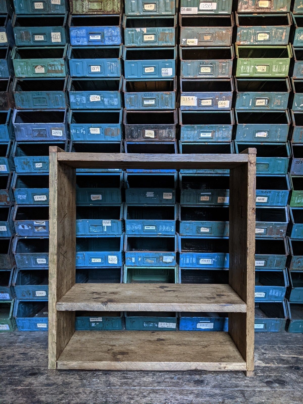 Bespoke Pigeon Holes Bookcases Upcycle Industrial Reclaimed Wood Backgrounds Storage photo 808.0