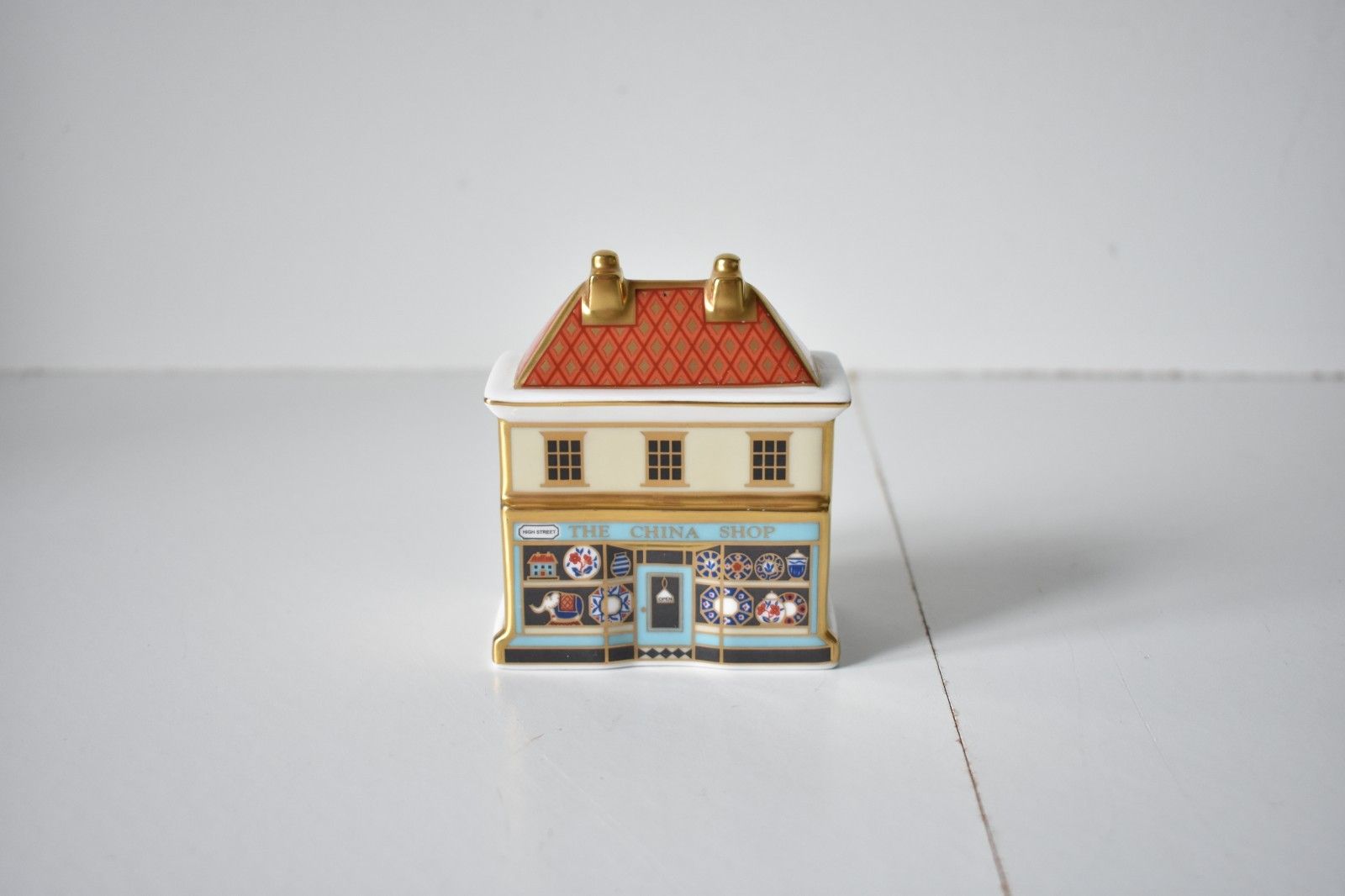 Royal Crown Derby The China Shop  Paperweight 2001 Bone China No Box (O) photo 60.0