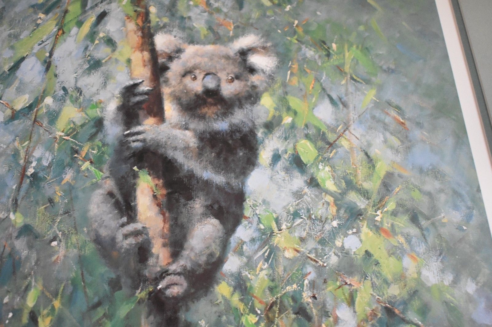 photo vinterior Koala By David Shepherd Large Framed Print Limited Edition Signed By Artist