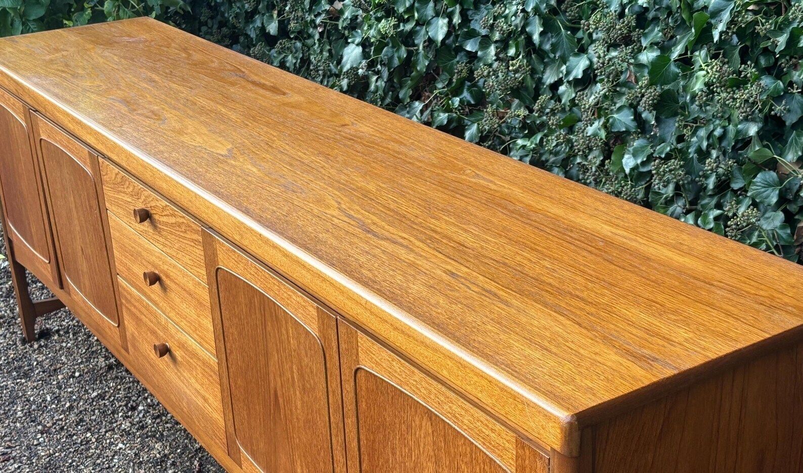 Vintage Mid Century Nathan Squares Teak Sideboard photo buy