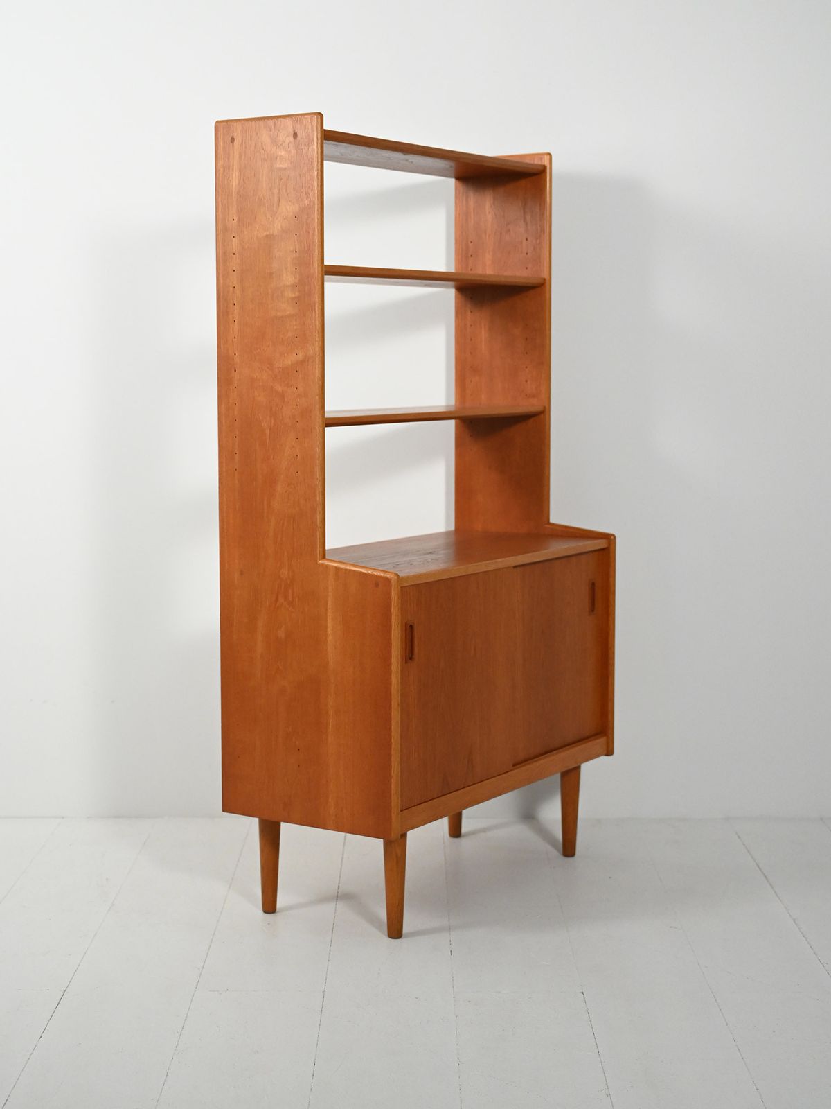 Scandinavian Teak Bookcase From The 1960s With Storage Space photo 1780.0