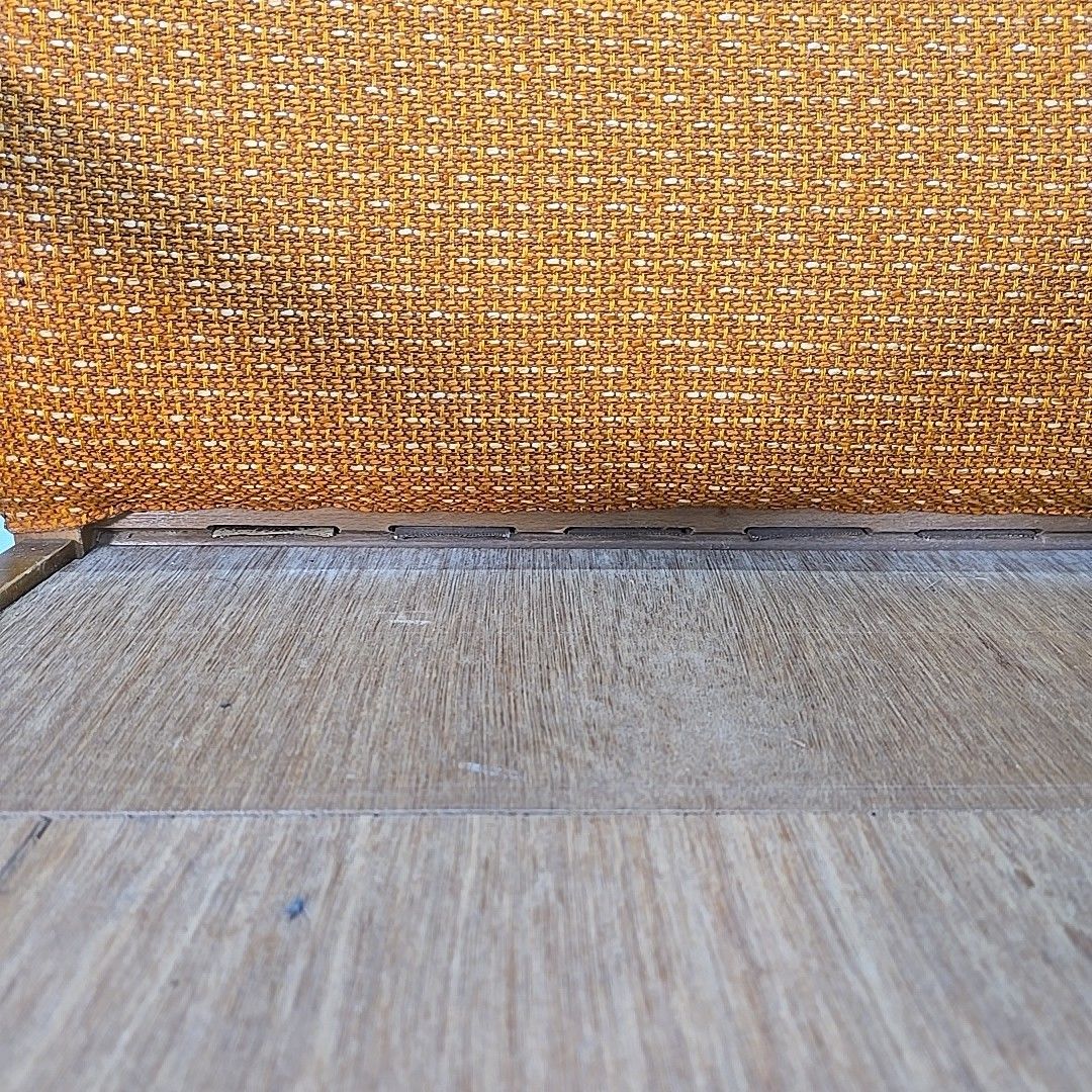 230.0 Vintage Armchair Mid Century Modern Teak Upholstered Fireside Chair Danish photo