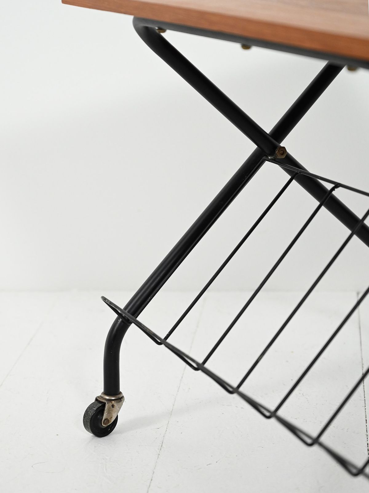Scandinavian Coffee Table With Magazine Rack, 1960s–70s photo 570.0