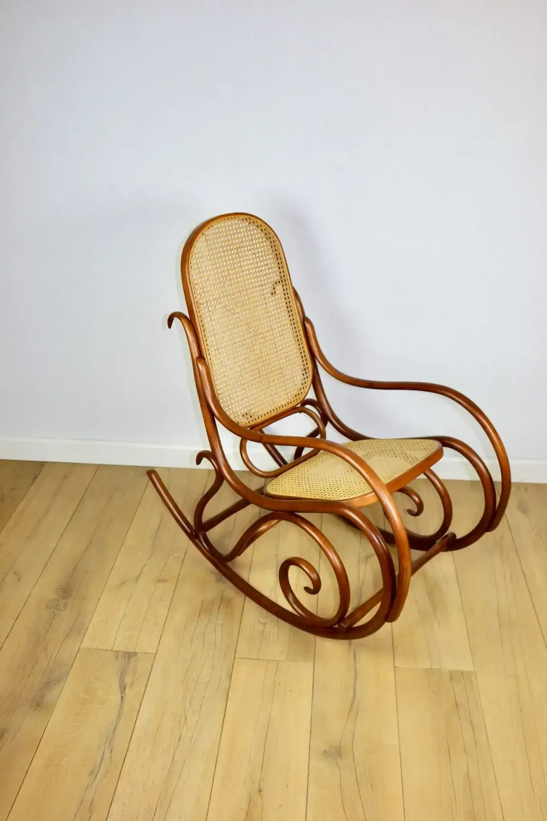 Rocking Chair, Original Light Brown, 1970s   Perfect As New photo furniture
