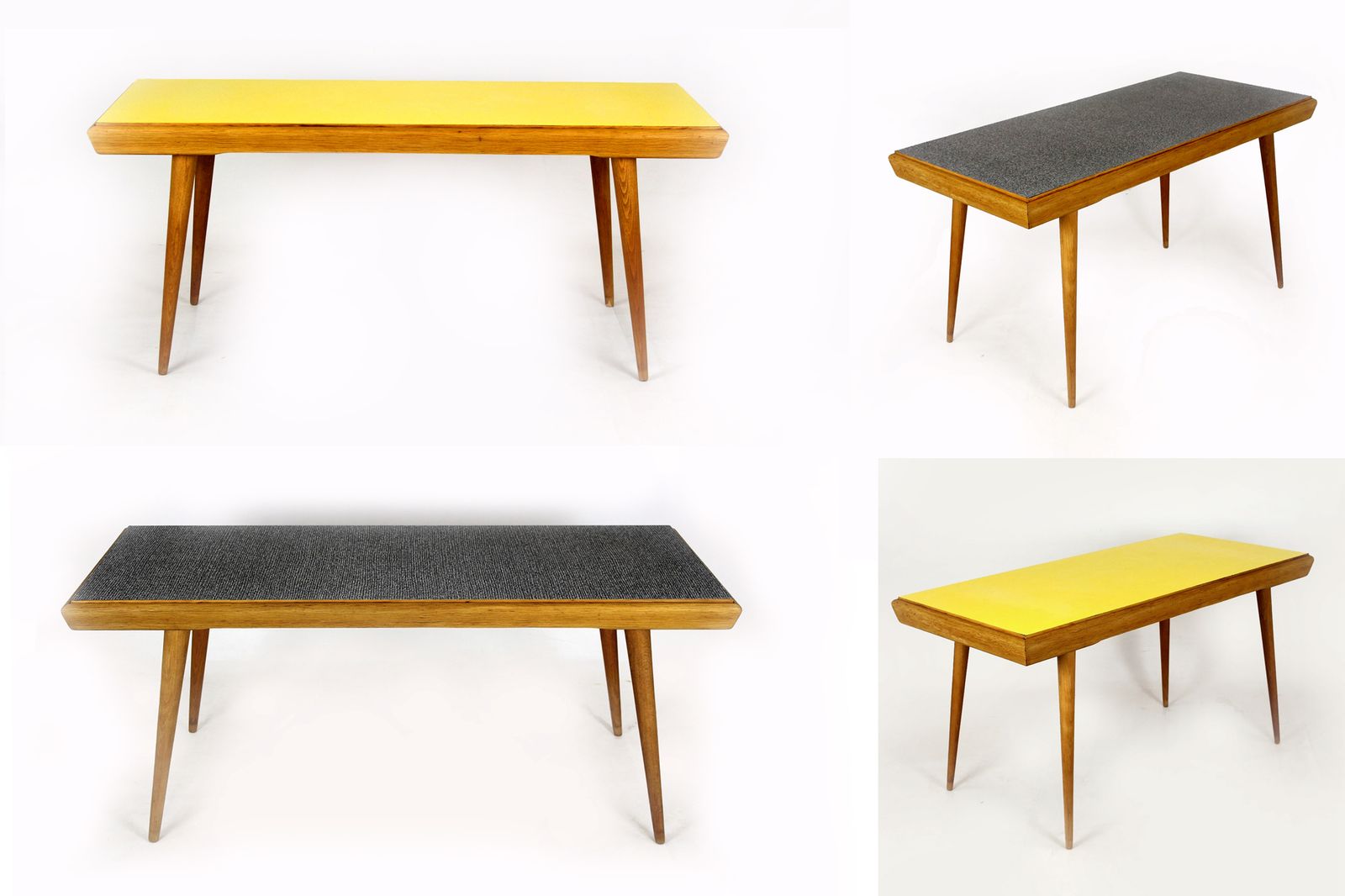 Coffee Table With Formica Double Sided Top, Interier Praha, Czechoslovakia, 1960s