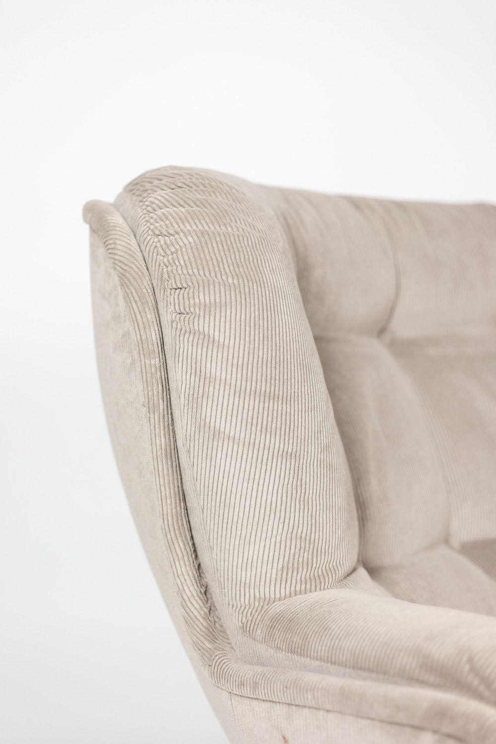 Michel Cadestin For Airborne. “Karate” Velvet Armchair. Circa 1970. photo buy
