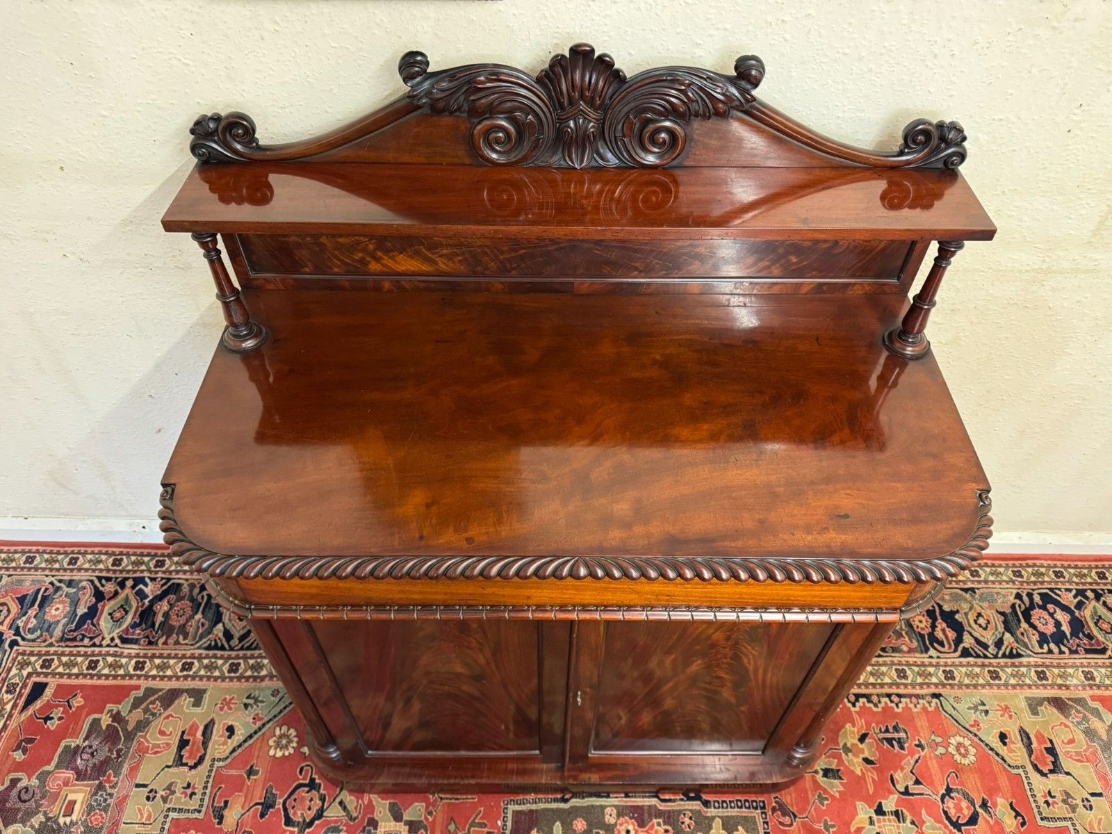 Outstanding Quality Antique Mahogany Side Cabinet Circa 1830 photo 695.0