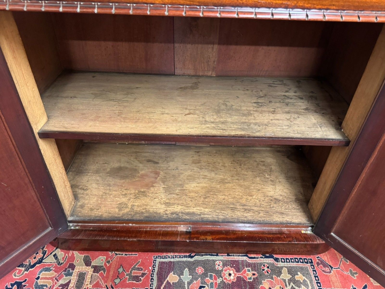 photo furniture Outstanding Quality Antique Mahogany Side Cabinet Circa 1830