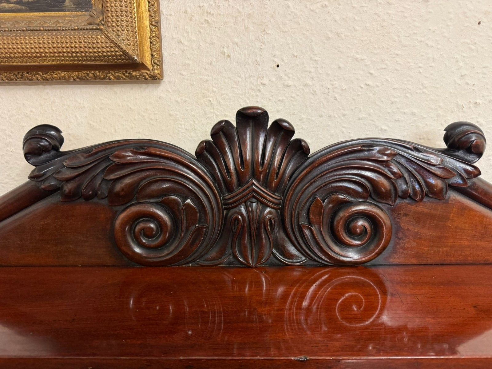 photo vinterior Outstanding Quality Antique Mahogany Side Cabinet Circa 1830