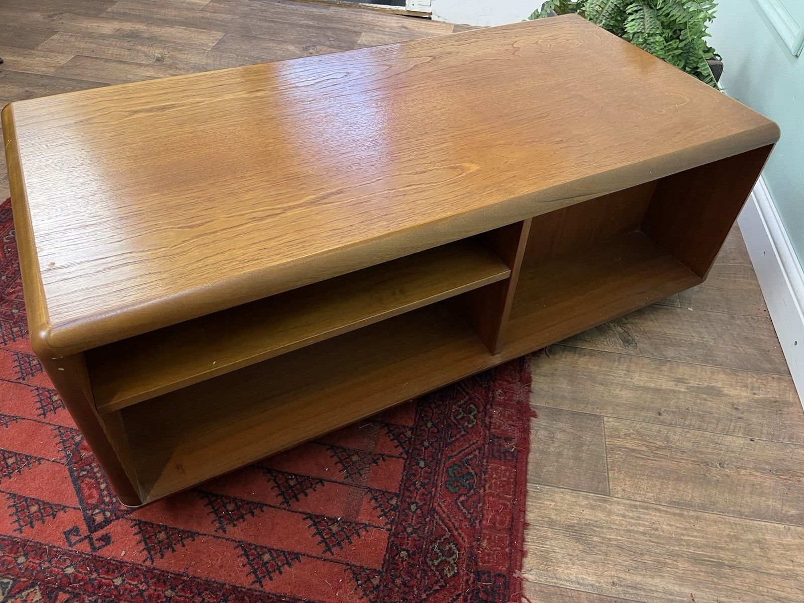 Stunning Mid Century Retro Teak Coffee Table, Media Cabinet, Gplan Ercol Style photo for sale