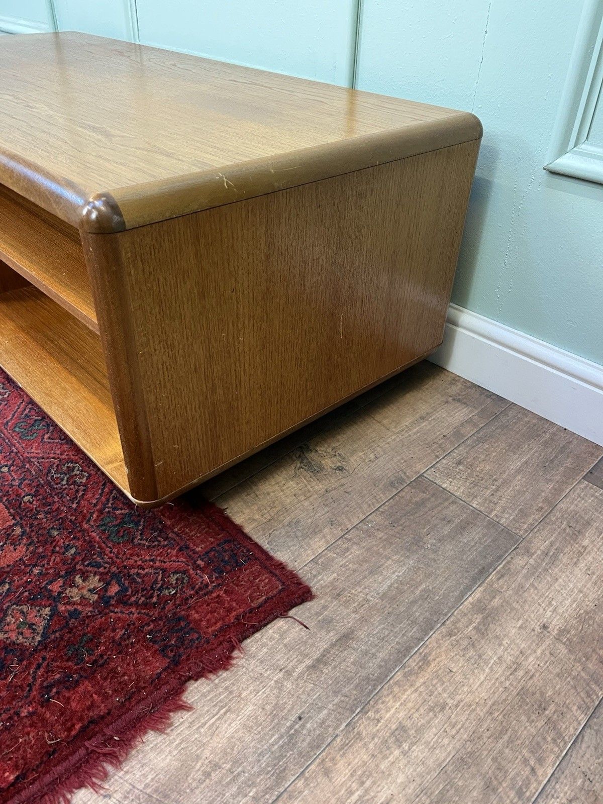 Stunning Mid Century Retro Teak Coffee Table, Media Cabinet, Gplan Ercol Style photo Furniture
