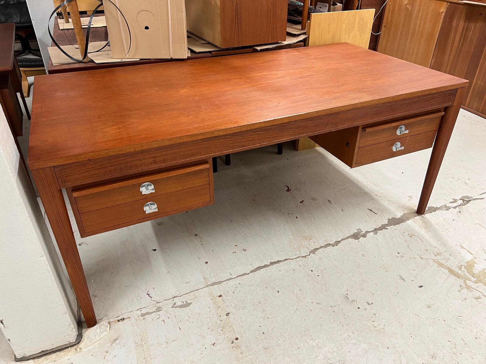 photo for sale Diplomat Executive Desk By Finn Juhl For France & Søn