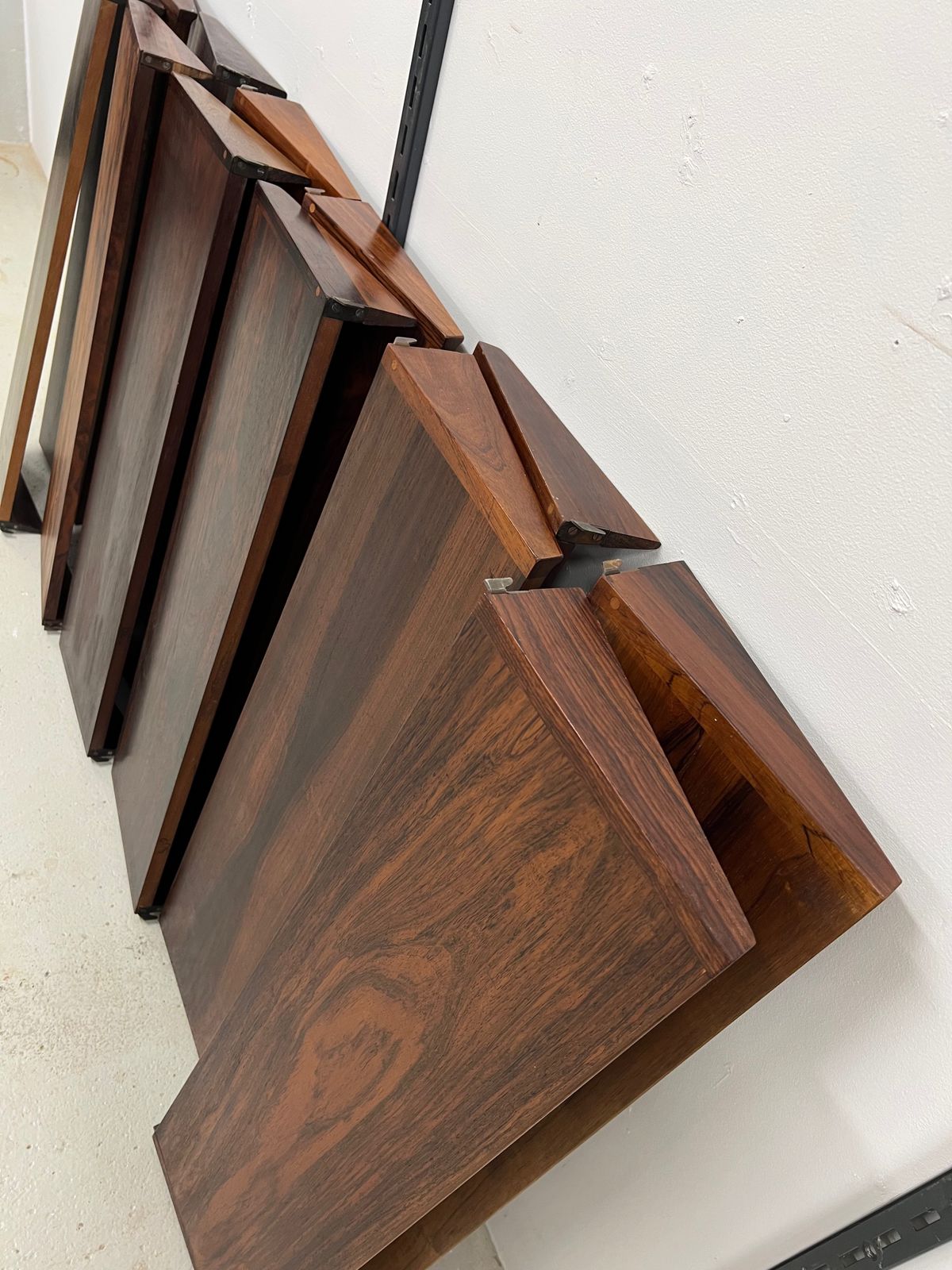 Rosewood Shelving System By Kai Kristiansen For Feldballes photo for sale