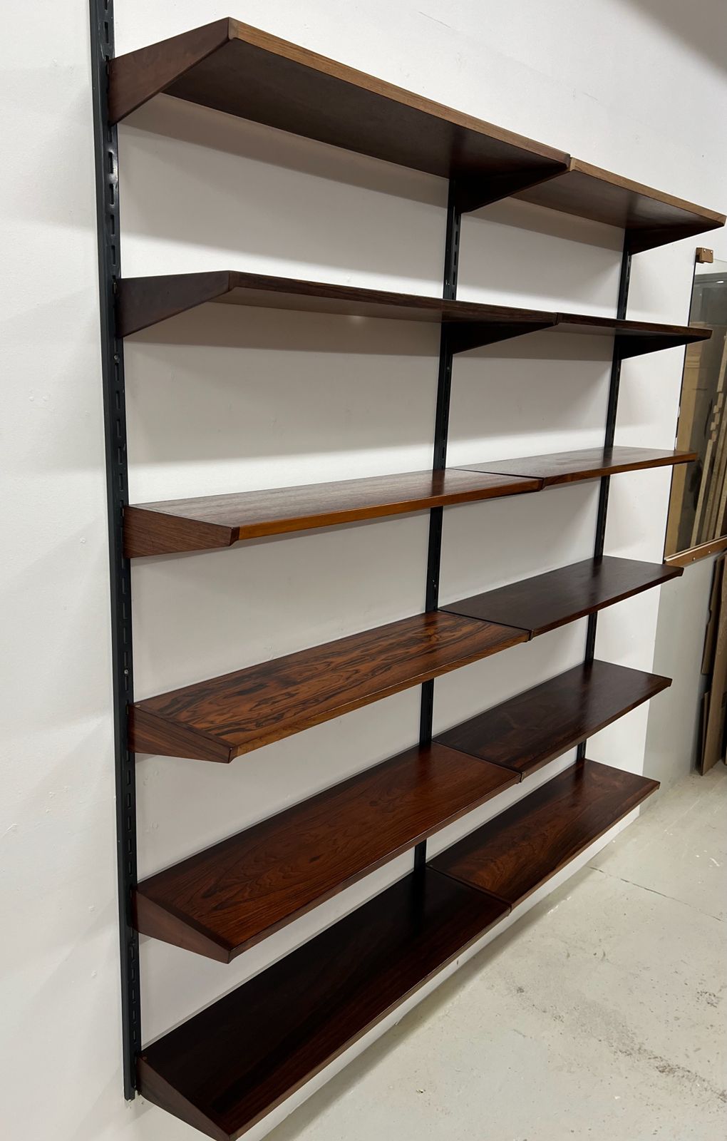 photo for sale Rosewood Shelving System By Kai Kristiansen For Feldballes