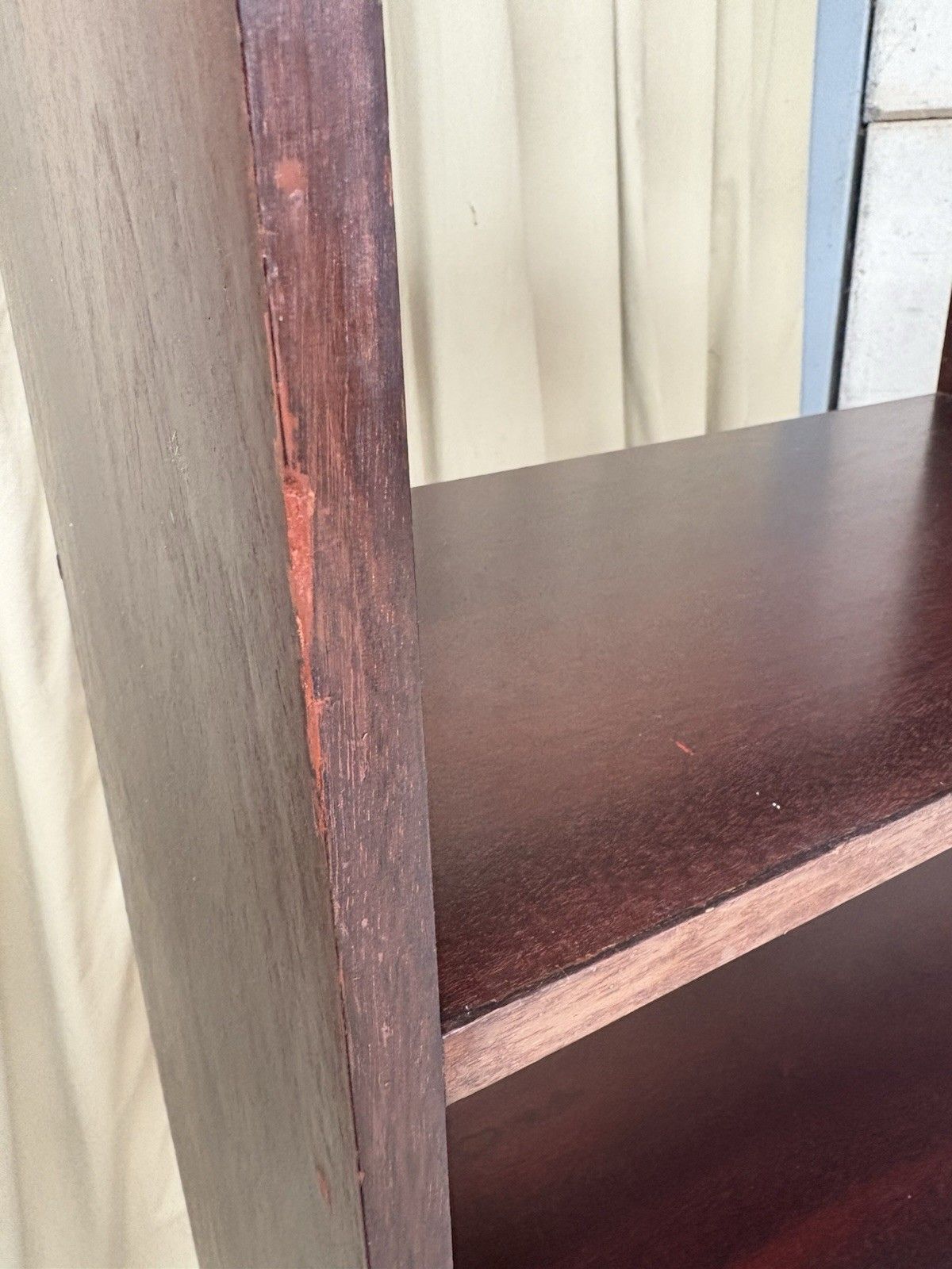 photo vintage Vtg Mid Century Danish Rosewood Bookcase Shelving Wall Unit Retro Scandi R1069