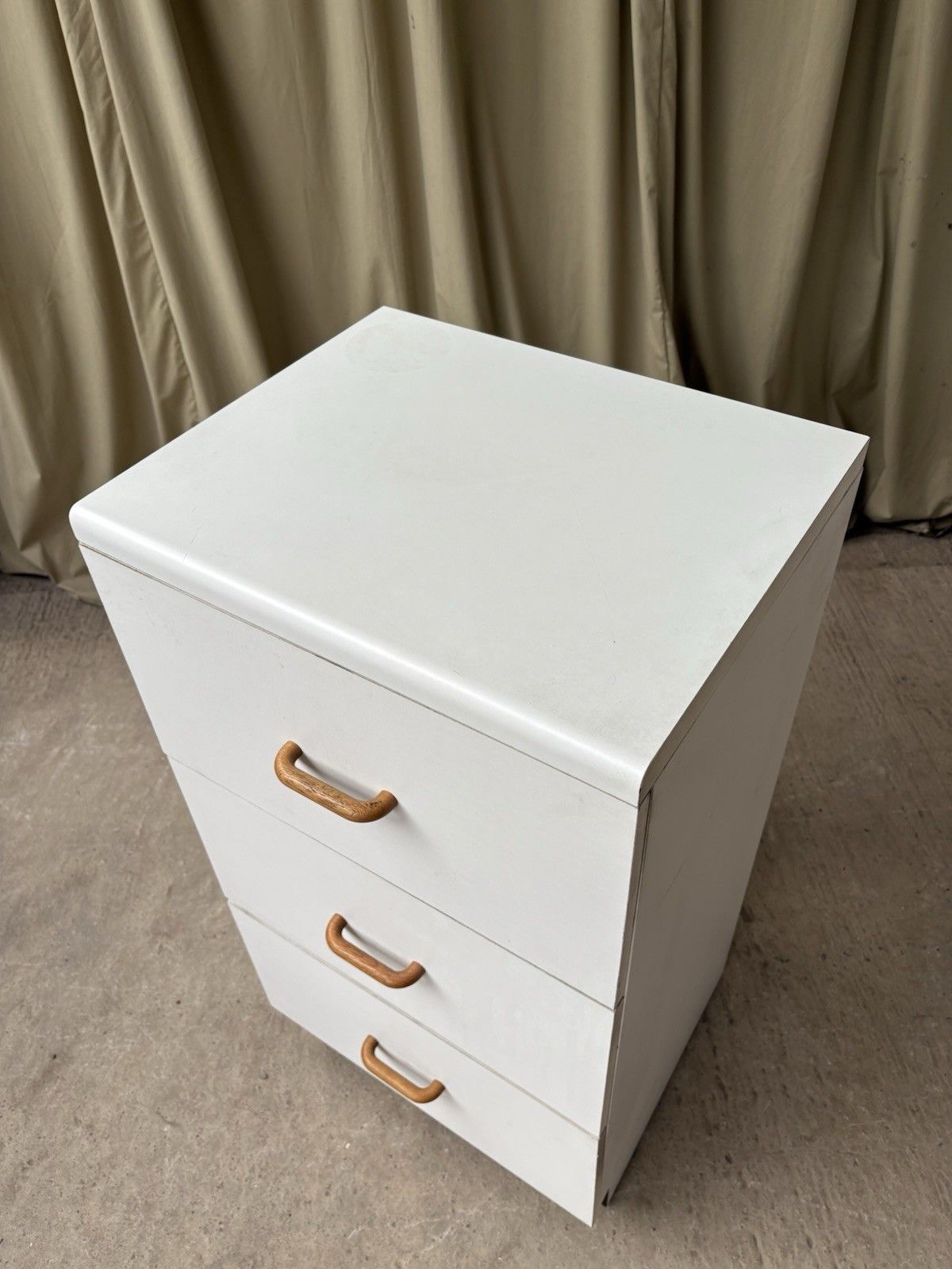 Furniture Vtg Late Mid Century Medical Chest Of Filing Drawers Industrial Retro R1068 photo