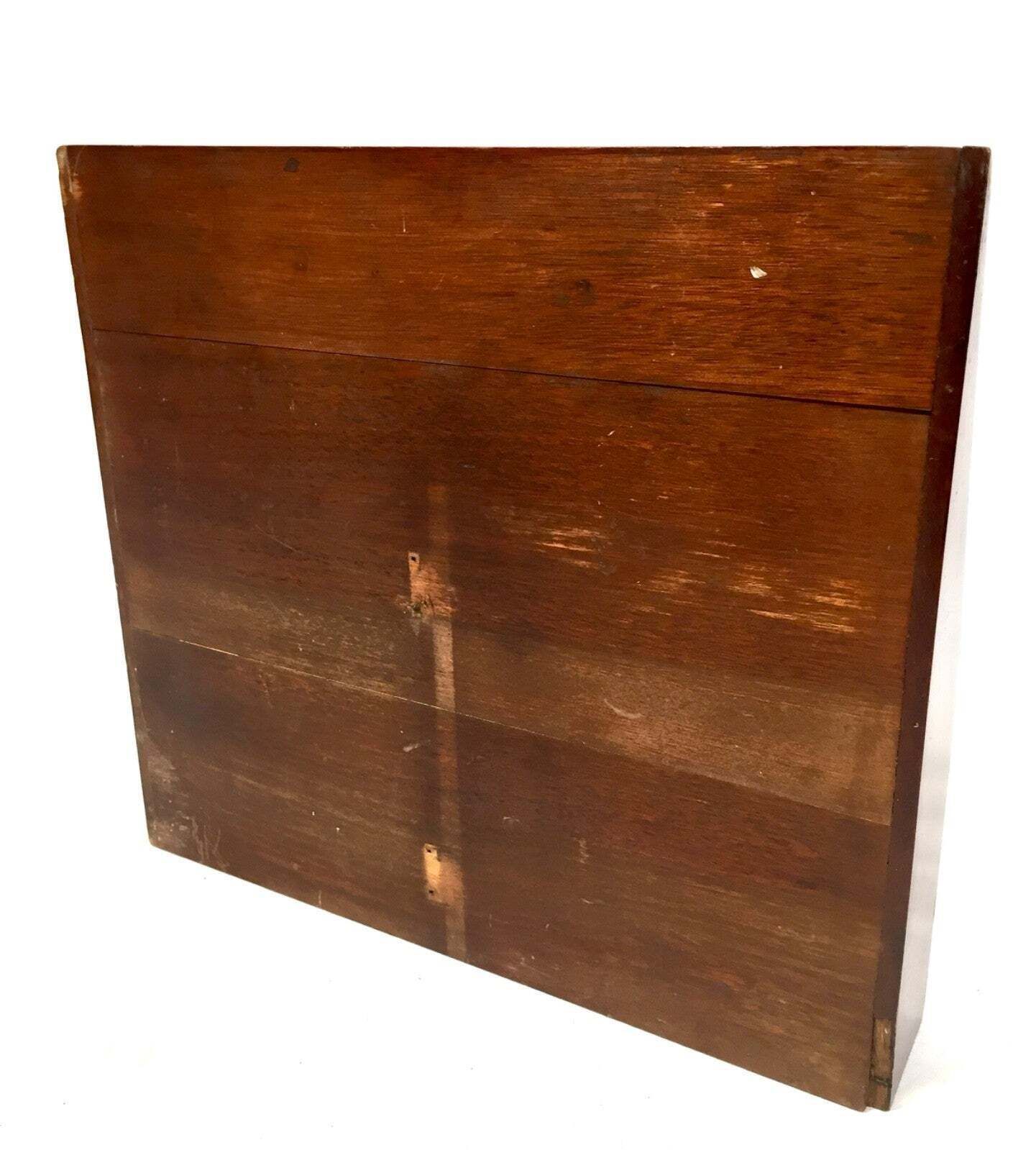 Antique Advertising Wooden Leaflet Holder For Norwich Union General Insurance photo buy