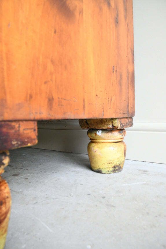 photo furniture Antique Stained Pine Glazed Dresser