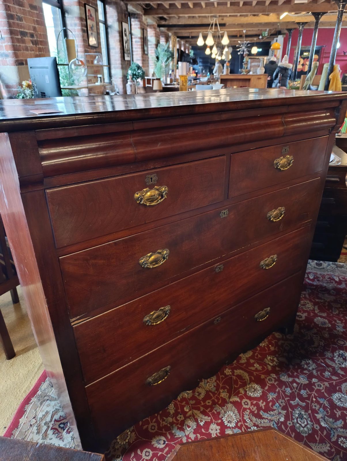 Edwardian Mahogany Chest Of Drawers In The Georgian Revival Manner Circa 1900–1910