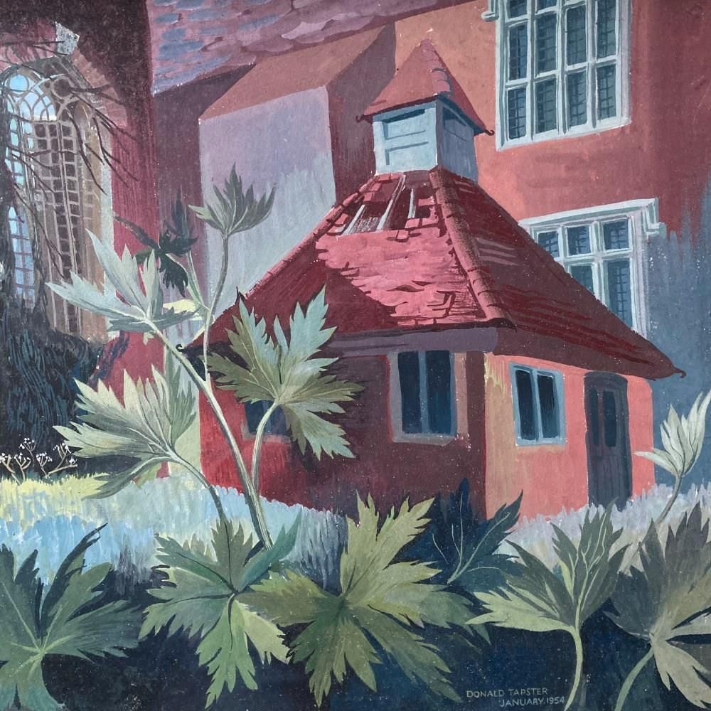 St Mary's Churchyard Painting By Donald Tapster photo for sale