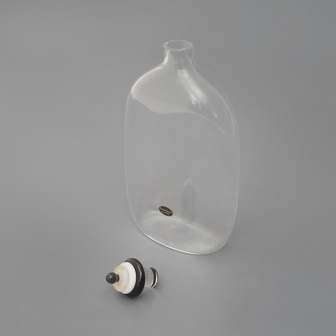 photo furniture Murano Glass Bottle With Stopper By Giovanni Cenedese, 1970s