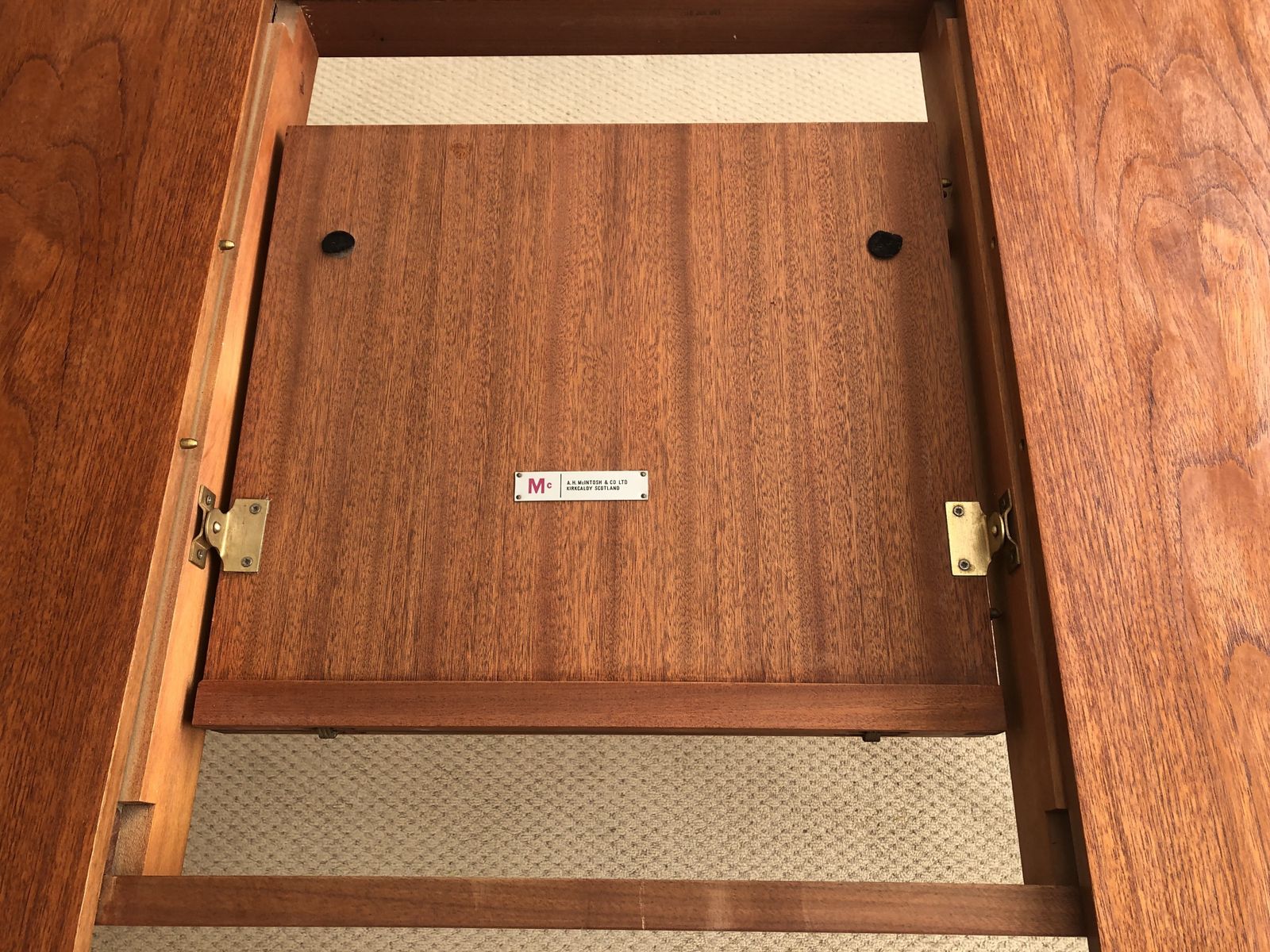 McIntosh 1970s Teak Extendable Table photo Furniture