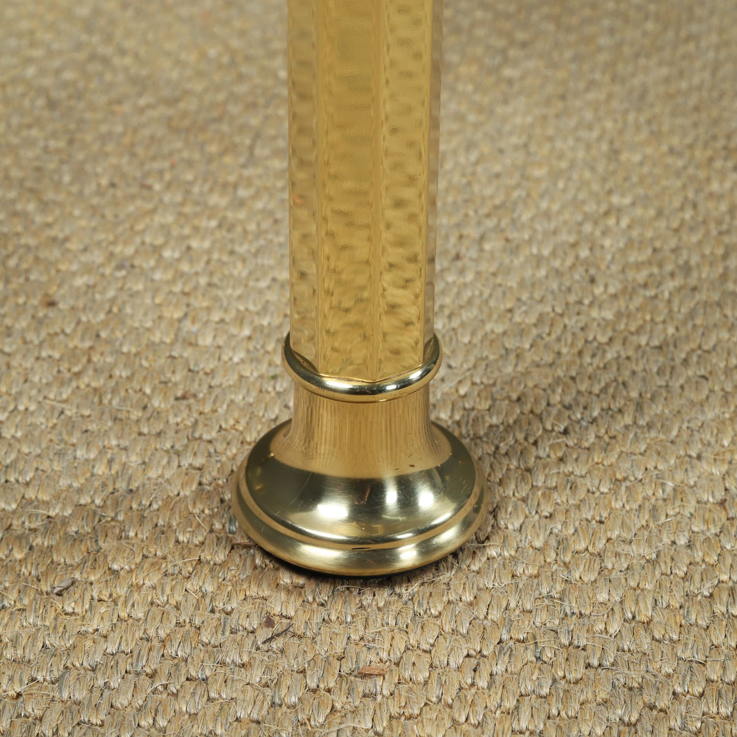 English Georgian Style Brass & Glass Occasional Rectangular Coffee Table(circa 1970) photo buy