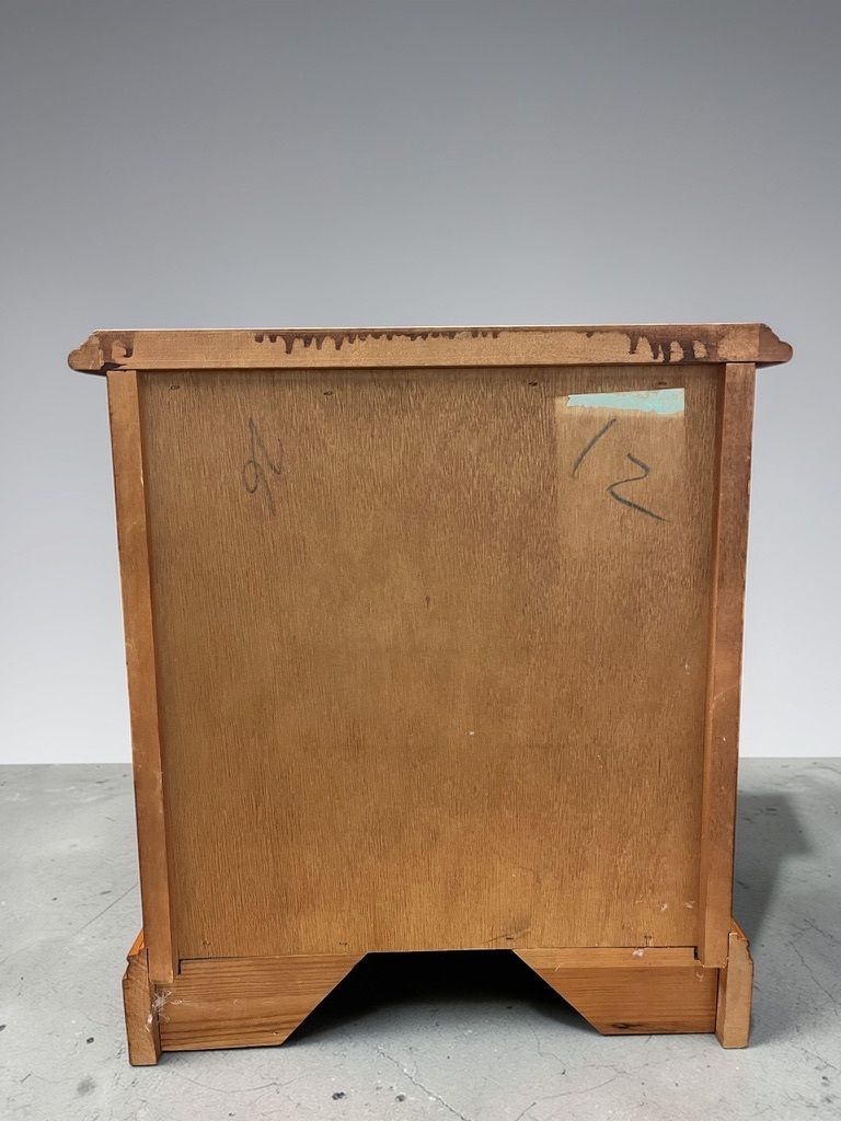 Mid Century Teak Bedside Cabinet Younger Furniture H52cm W46cm 1970s Solid Wood photo vintage
