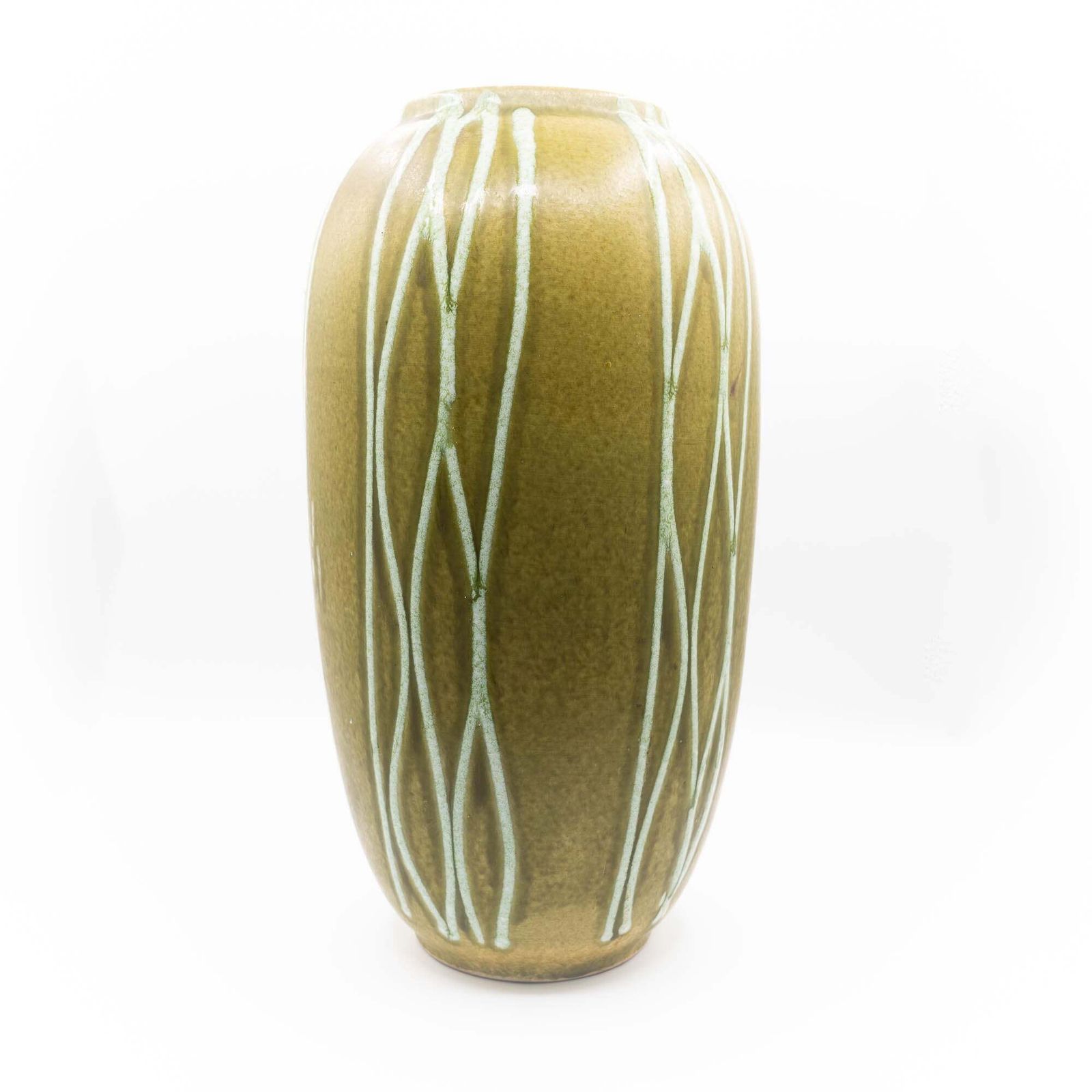Space Age Xl Floor Vase In Green   Form 546 42   Scheurich   C1970s photo vintage