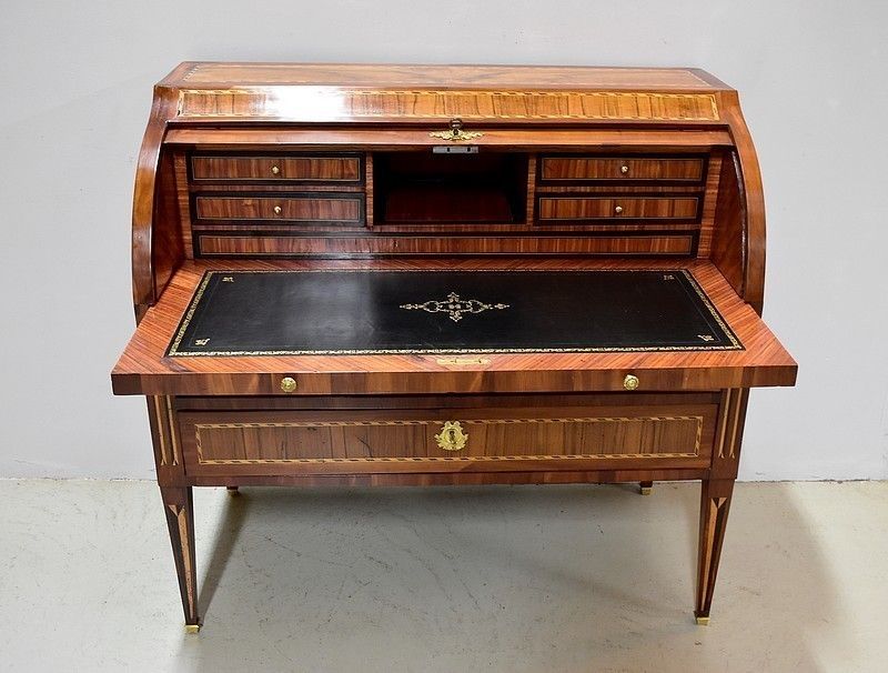 photo furniture Cylinder Desk Louis XVI 18th
