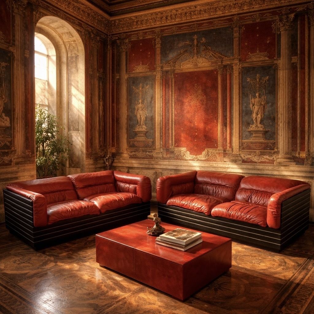 Pair Of Strato Sofas By Giovanni Offredi For Saporiti, 1970 photo furniture