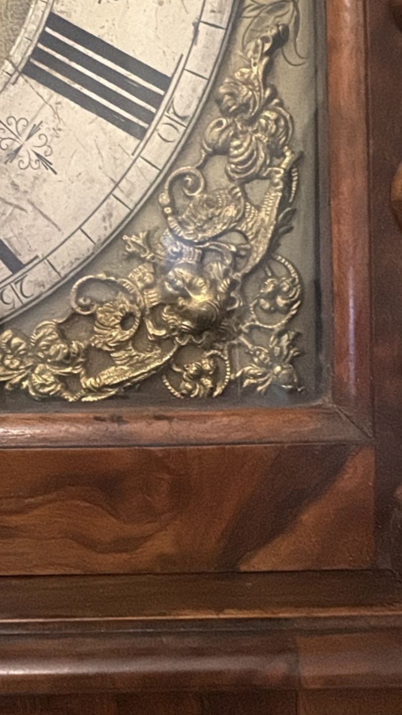 Antique 17th Century English Burr Walnut Longcase Clock By Edin Burgis Of London photo furniture