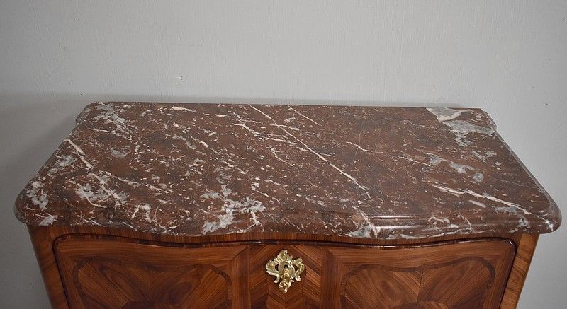 Secretary Louis XV Marquetry Rosewood 19th photo furniture