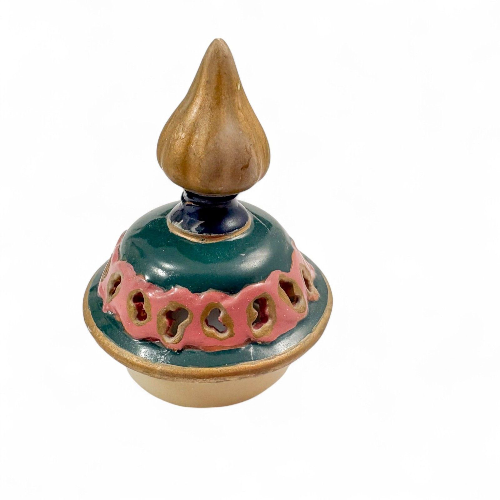 Antique Art Nouveau Royal Worcester Porcelain Pot Pourri Vase 1902 Model 277 photo vintage